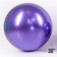 Шар латекс Гигант 36" 90 см Хром Фиолетовый