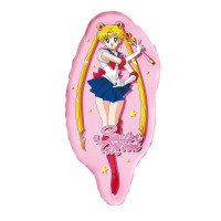 Шар фольгированный фигурный 72х43 см Сейлор Мун Sailor Moon Розовый