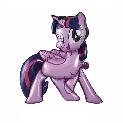 Шар фольгированный фигурный 56х58 см Пони Твайлайт Спаркл My Little Pony Сирень Шар фольгированный фигурный 56х58 см Пони Твайлайт Спаркл My Little Pony Сирень