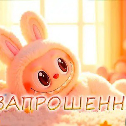 Приглашения Labubu Милый Лабубу 7х12 см 5 шт в упаковке Розовый Приглашения Labubu Милый Лабубу 7х12 см 5 шт в упаковке Розовый
