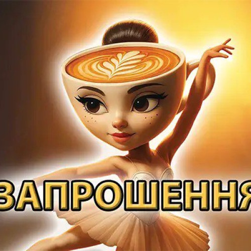 Приглашения Итальянские мемы Балерина Капучина 7х12 см 5 шт в упаковке Коричневый