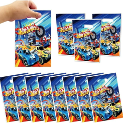 Пакеты для сладостей 16х25 см Hot Wheels Мега скорость Разноцветный
