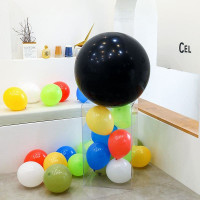 Шар латекс Гигант 36" 90 см Черный