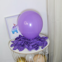 Шары латекс 12" 30 см Пастель фиолетовый Упаковка 5 штук